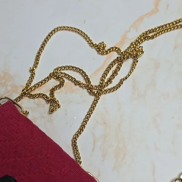 Chanel jersey pink Raspberry Micro Bag - Picture 9 of 11